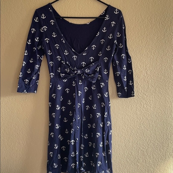 Blue Anchor Dress - Picture 2 of 4